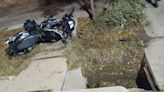 Un policía de UMAR fue internado en el Hospital Central tras caerse de su moto