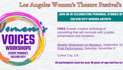 'Women's Voices' Starts in September at Los Angeles Women's Theatre Festival