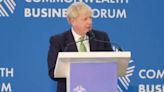 Boris Johnson opens Rwanda speech by saying weather is ‘hotter in London’