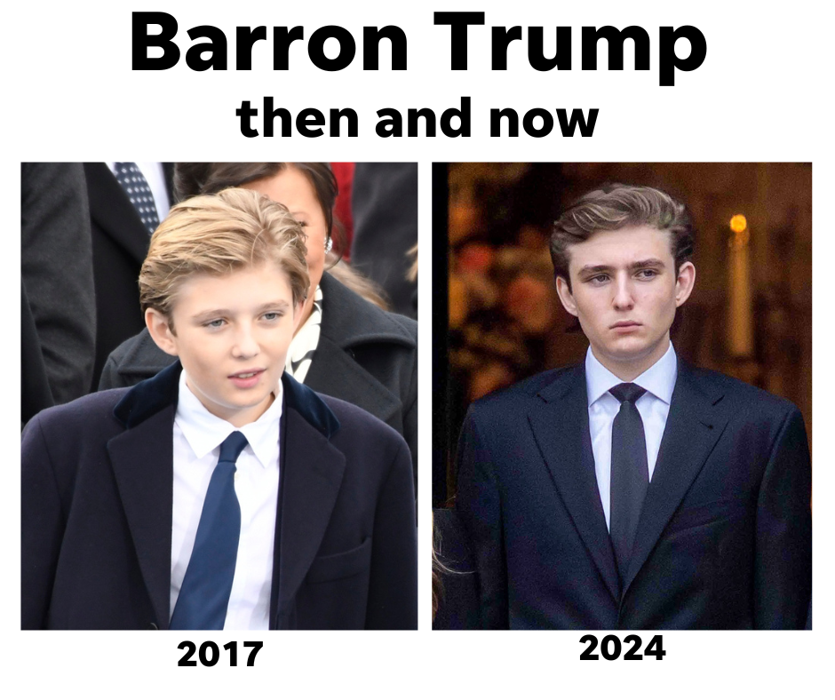 Barron Trump, Donald and Melania's son: From blond baby to 6-foot-7 tall college-bound teen