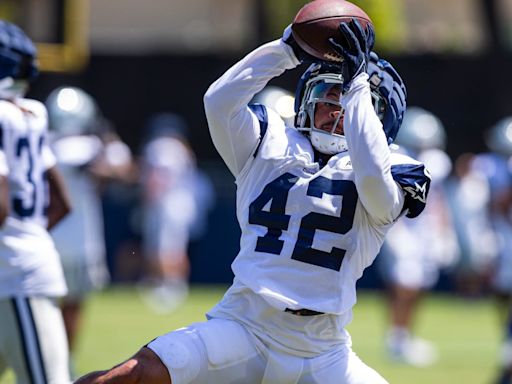 Deuce Vaughn getting reps at new position during Cowboys' offseason workouts