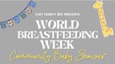 Department of Health in Clay County celebrates World Breastfeeding Week