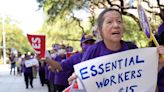 Houston’s contract janitors reach tentative agreement in wage negotiations for increased pay, better benefits | Houston Public Media