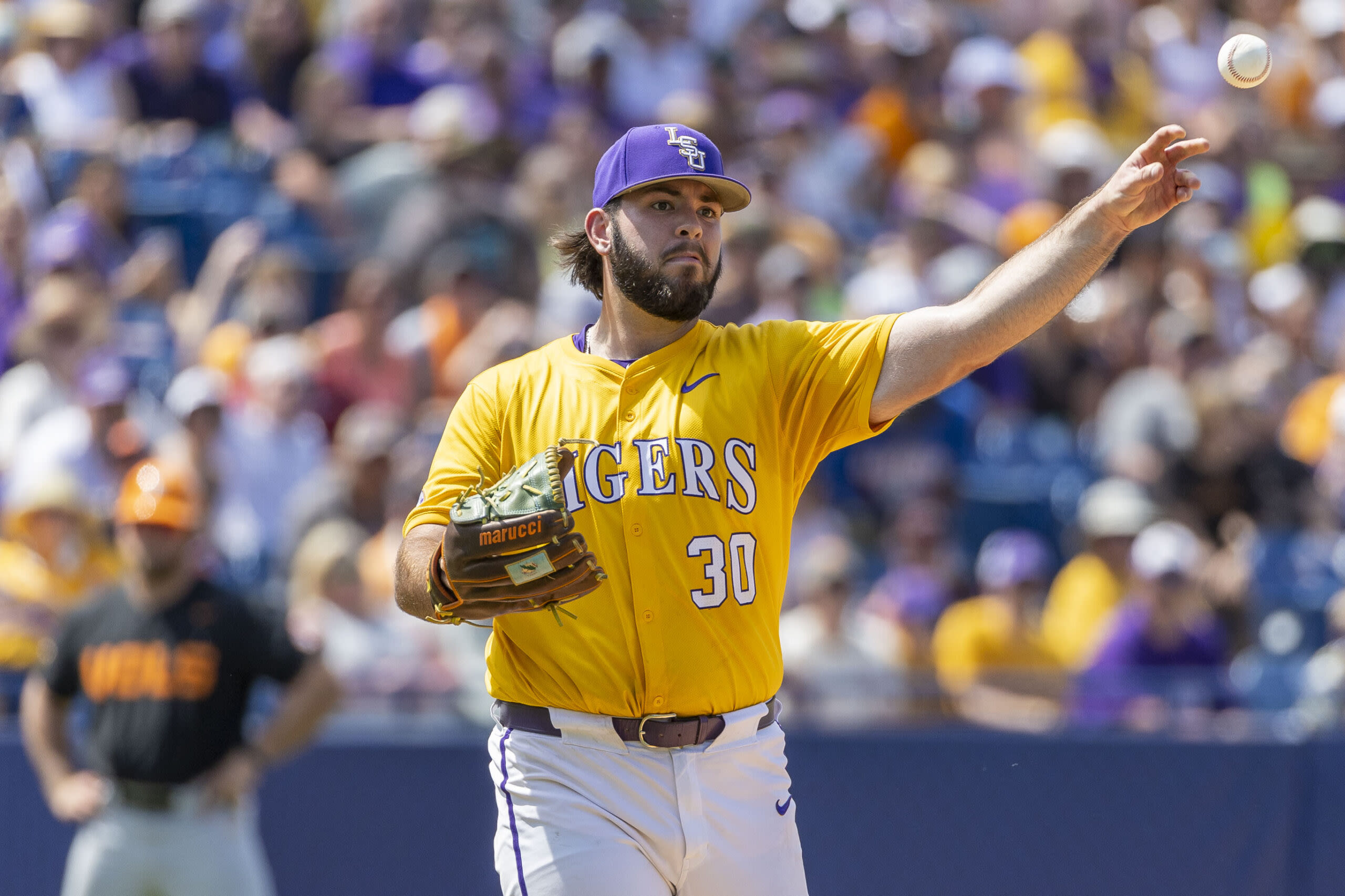 LSU College World Series hero Nate Ackenhausen drafted by Royals in Round 10