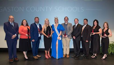 ‘Excellent educators’: Gaston County School District employees awarded for hard work, dedication