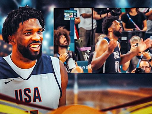 Joel Embiid Makes Fine Joke After DX Chop In Team USA Win Vs. Brazil