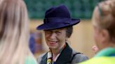 Princess Anne smiles as she returns to royal duties for first time since horse injury