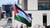 Pro-Palestine encampment set up at DU; protesters make themselves heard at CU Denver, MSU Denver graduations