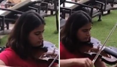 Bronze Medalist Manu Bhaker’s Old Video Of Playing National Anthem On Violin Stuns Internet - News18