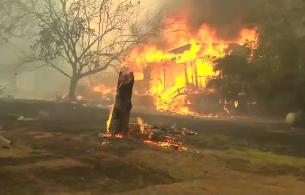 Map: See where July's largest wildfires are burning in California