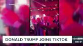 Trump joins TikTok