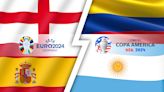 Perennial underachievers England and Colombia eyeing second international titles