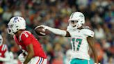 WATCH: Dolphins’ Tua Tagovailoa hits Jaylen Waddle for 31-yard TD vs. Patriots