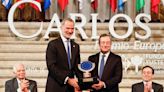 El Rey, en los premios Carlos V a Mario Draghi: “Europa se juega su futuro”