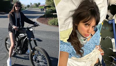 Nina Dobrev hospitalized after nasty bike accident: ‘It’s going to be a long road of recovery’