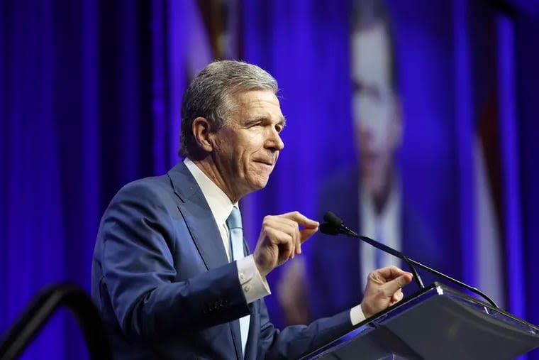 North Carolina Gov. Roy Cooper has declined to be considered as Kamala Harris’ running mate