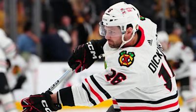 Blackhawks Jason Dickinson, Joey Anderson Have Been "Big Pluses" This Season