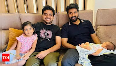 First glimpse of Sivakarthikeyan's newborn son Pavan with director Ravikumar wins the internet | Tamil Movie News - Times of India