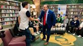 Ed Secretary Gets Inside View on Tech Academies From Omaha Bryan Students