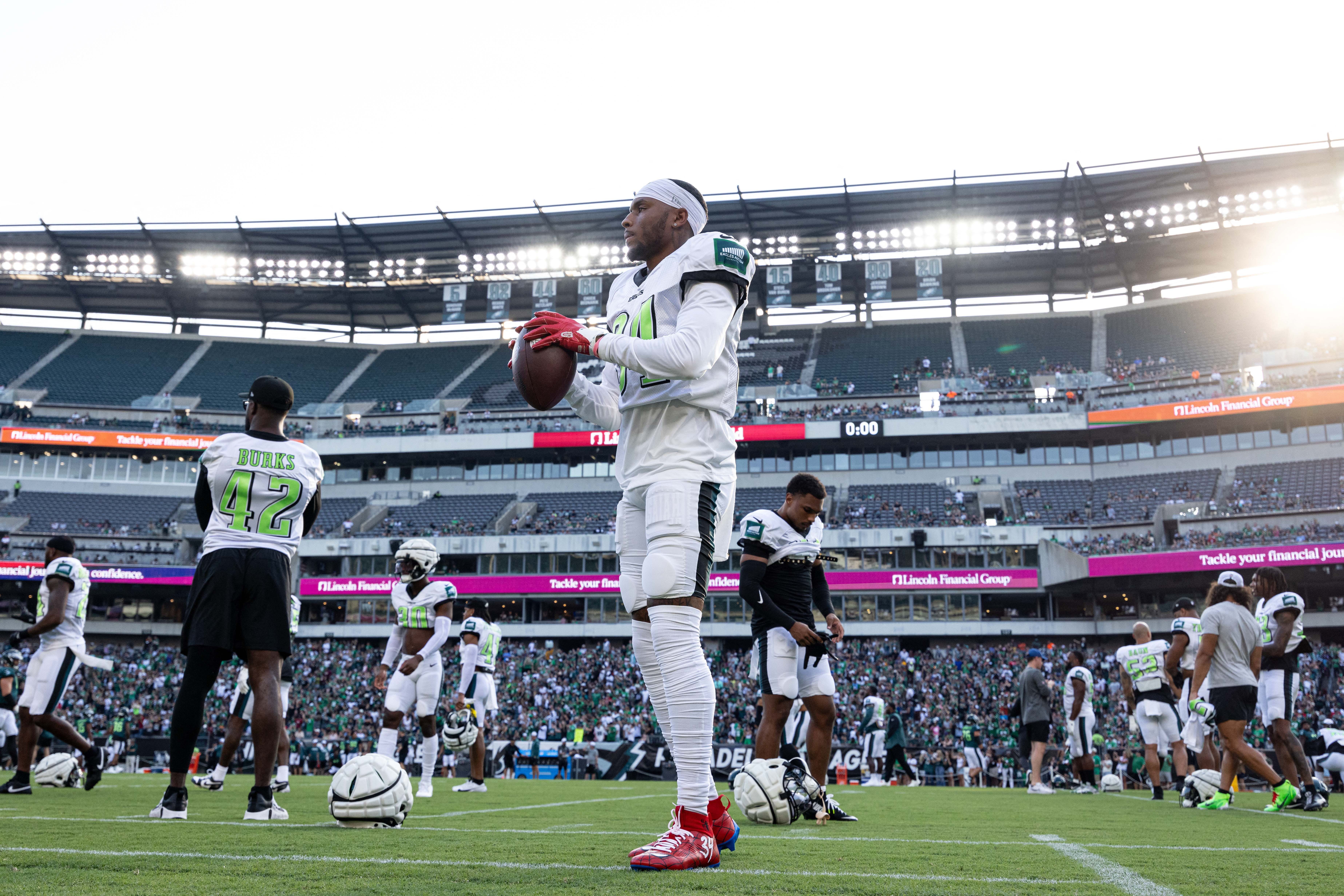 Eagles release first unofficial depth chart of 2024 ahead of preseason opener vs. Ravens