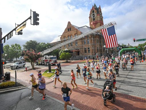 Photos: America's 5K and Mile Fun Run, A Fourth of July Celebration in downtown Anderson