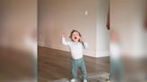 Parents Try To Teach Their Toddler To Jump—His Attempts Are So Adorable That They Go Viral