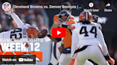 WATCH: Highlights from Broncos’ 29-12 win over Browns