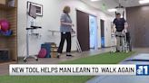 Advanced harness technology helps physical therapy patients relearn how to walk