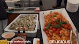 'Seafood bar for dinner': Harvard student has TikTok users salivating over school's dining hall food