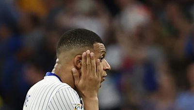 Con máscara o sin ella, el Mbappé de la Eurocopa no fue un superhéroe