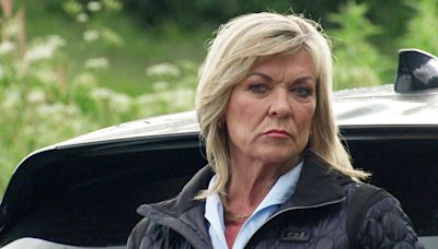 Emmerdale's Kim to be kidnapped by Will's blackmailer