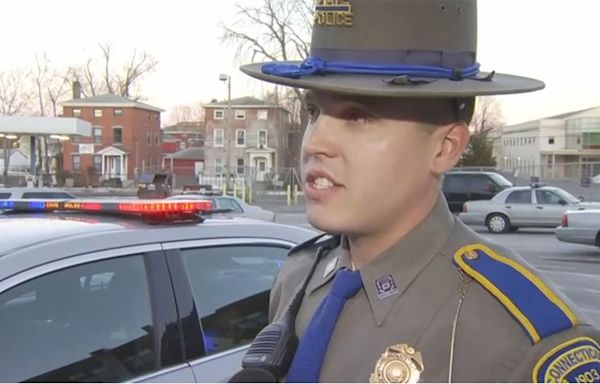 State Trooper First Class Aaron Pelletier killed in line of duty on I-84