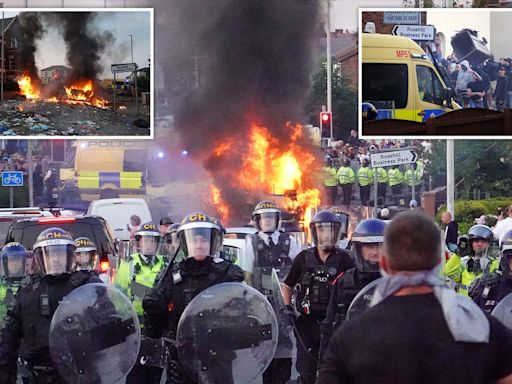 Keir Starmer says Southport rioters will 'feel full force of law' after nearly 40 police officers injured