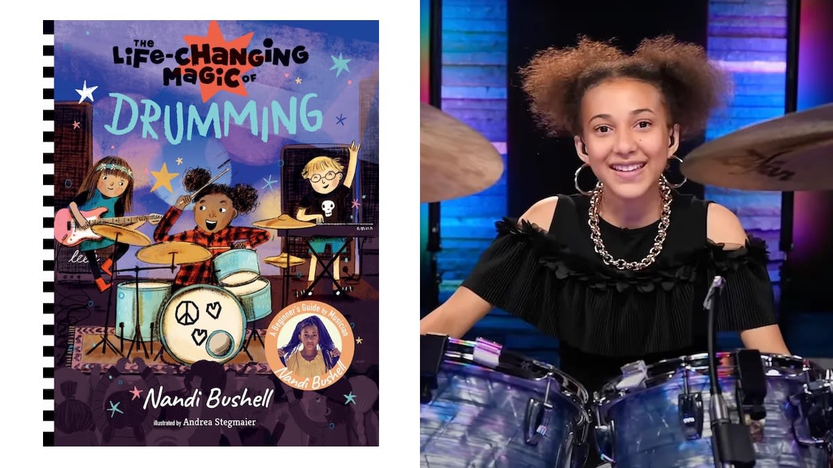 Drumming Sensation Nandi Bushell Releases Children’s Book