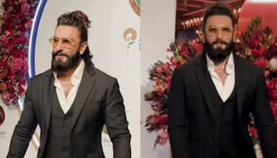 Ranveer Singh beams with joy, attends first event after becoming father