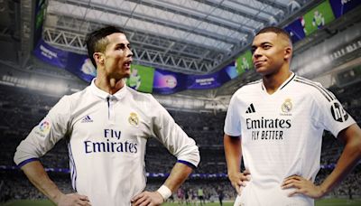 Las similitudes entre las presentaciones de las dos estrellas de Real Madrid: Kylian Mbappé y Cristiano Ronaldo