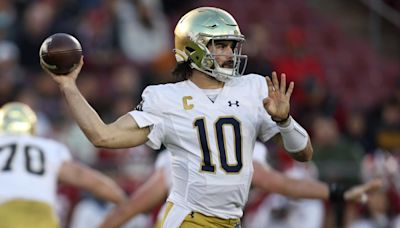 Ex-Notre Dame QB Sam Hartman signs with Washington Commanders