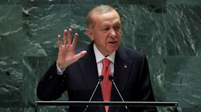 Turkey's Erdogan says UN, Western values dying in Gaza