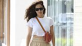 Minka Kelly's Spring-Perfect Outfit Includes These Comfy Sandals We Turn to Every Summer