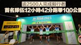 【毅行者】逾2500人跑畢百公里 首名隊伍12小時42分完成