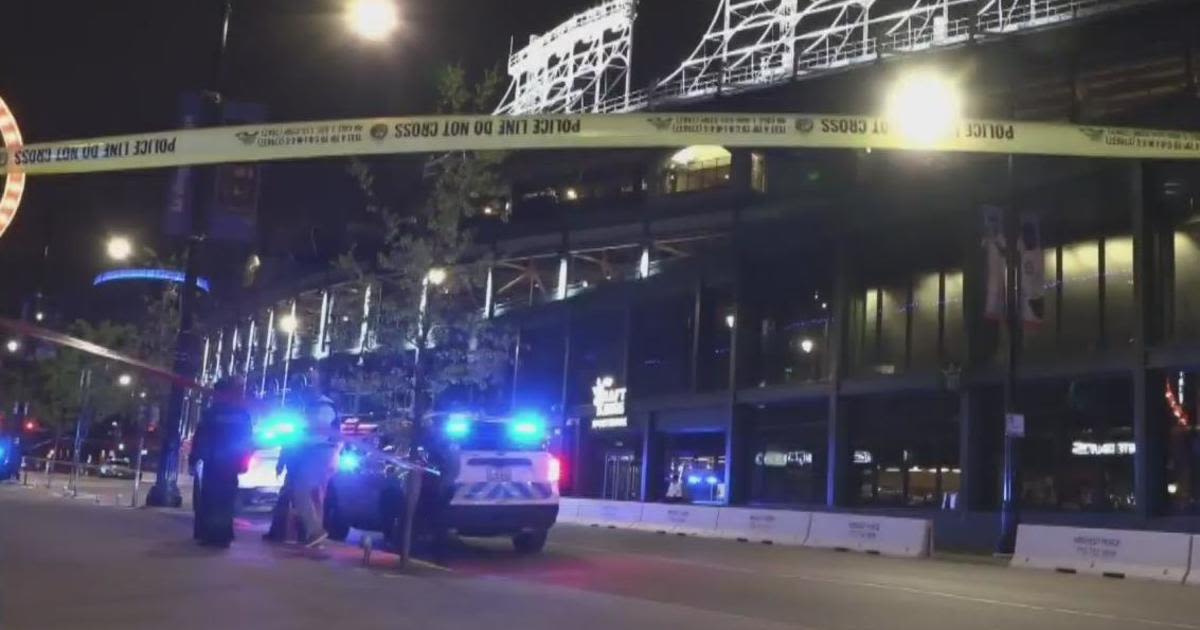 Pair shot in legs outside Chicago's Wrigley Field