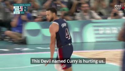 Stephen Curry tortured French announcers with Olympics takeover