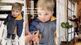 Mom’s toddler saves the day when she accidentally locks herself out