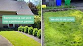 Homeowner shares amazing before-and-after photos of their much-needed yard transformation: ‘It’s nice to see a little color’