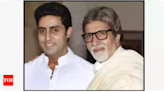 Abhishek Bachchan completes 24 years in the industry, father Amitabh Bachchan pens heartwarming note | Hindi Movie News - Times of India