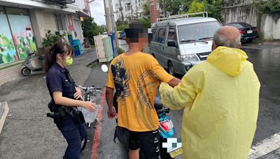 颱風假high整夜醉倒超商 員林警到場了解通知家屬助返家 | 蕃新聞