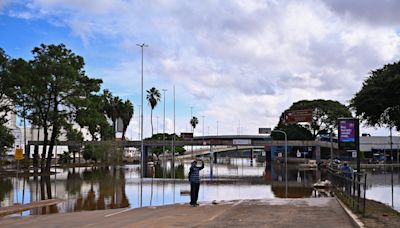 Emiten una alerta por nuevas tempestades en el aún inundado sur de Brasil