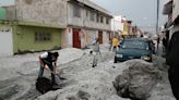 Lluvias y granizo causan inundaciones en distintos puntos de Puebla, México