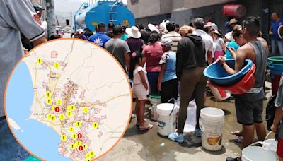 No habrá agua en varios distritos de Lima el 22 y 23 de mayo, anuncia Sedapal: SMP, SJL y Surco entre los más afectados