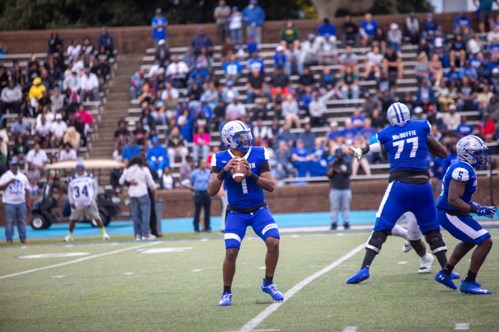 Hampton U football feeling good entering ‘Battle of the Bay’ after first win of the season